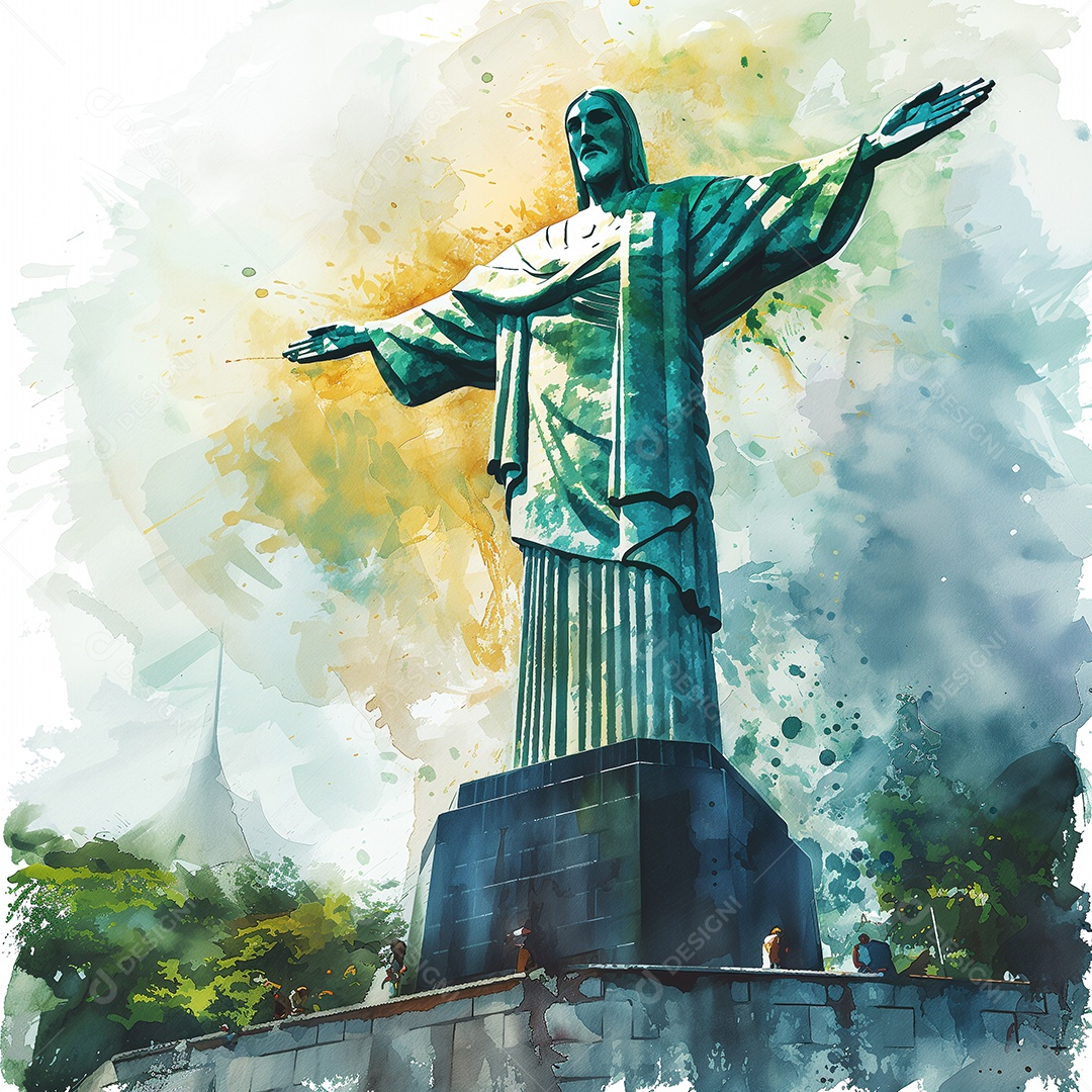Paisagem do rio de janeiro brasil em estilo aquarela-6f45-40df-9ba5-b1cccd188436 copiar