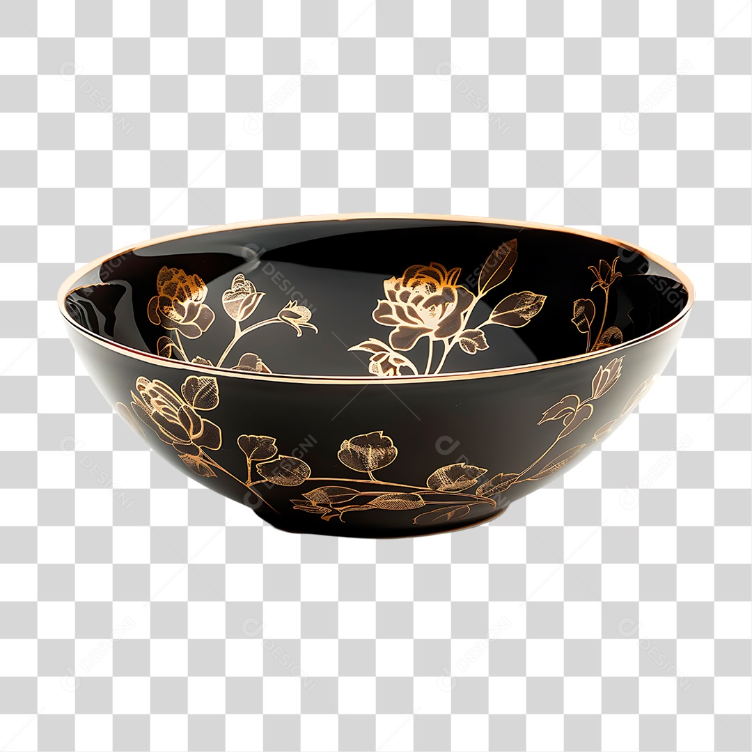 Tigela de Porcelana PNG Transparente