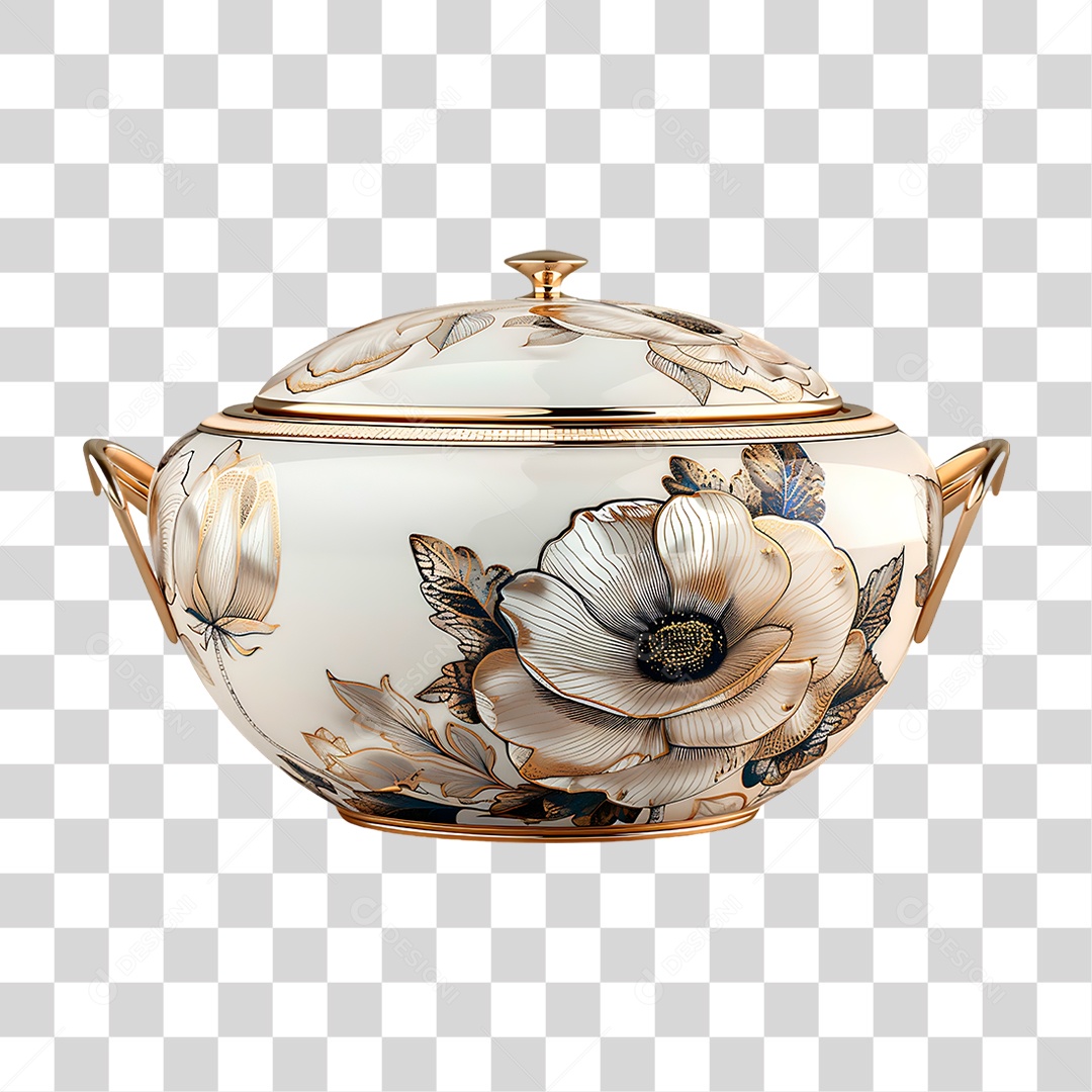 Louça de Cerâmica PNG Transparente