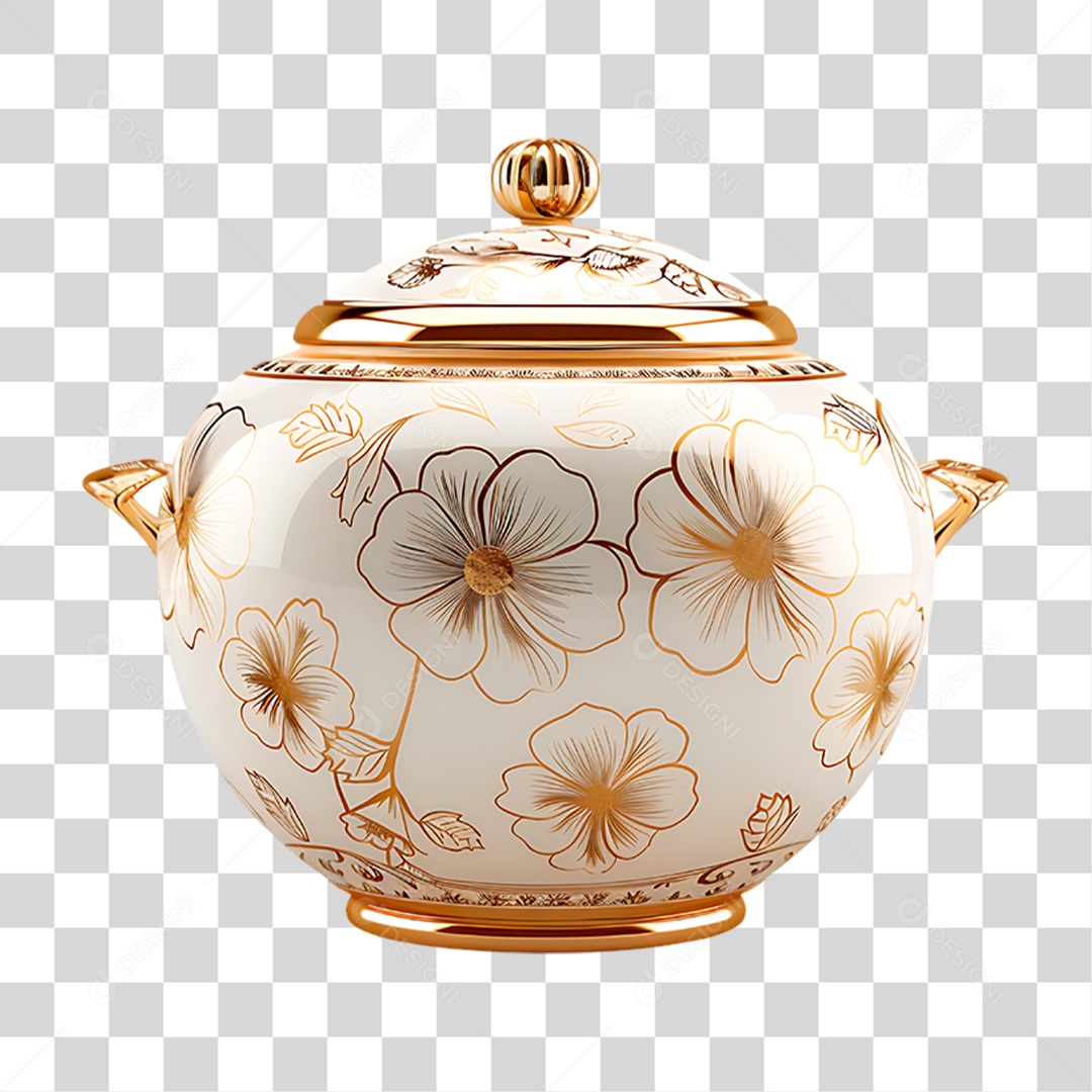 Louça de Cerâmica PNG Transparente