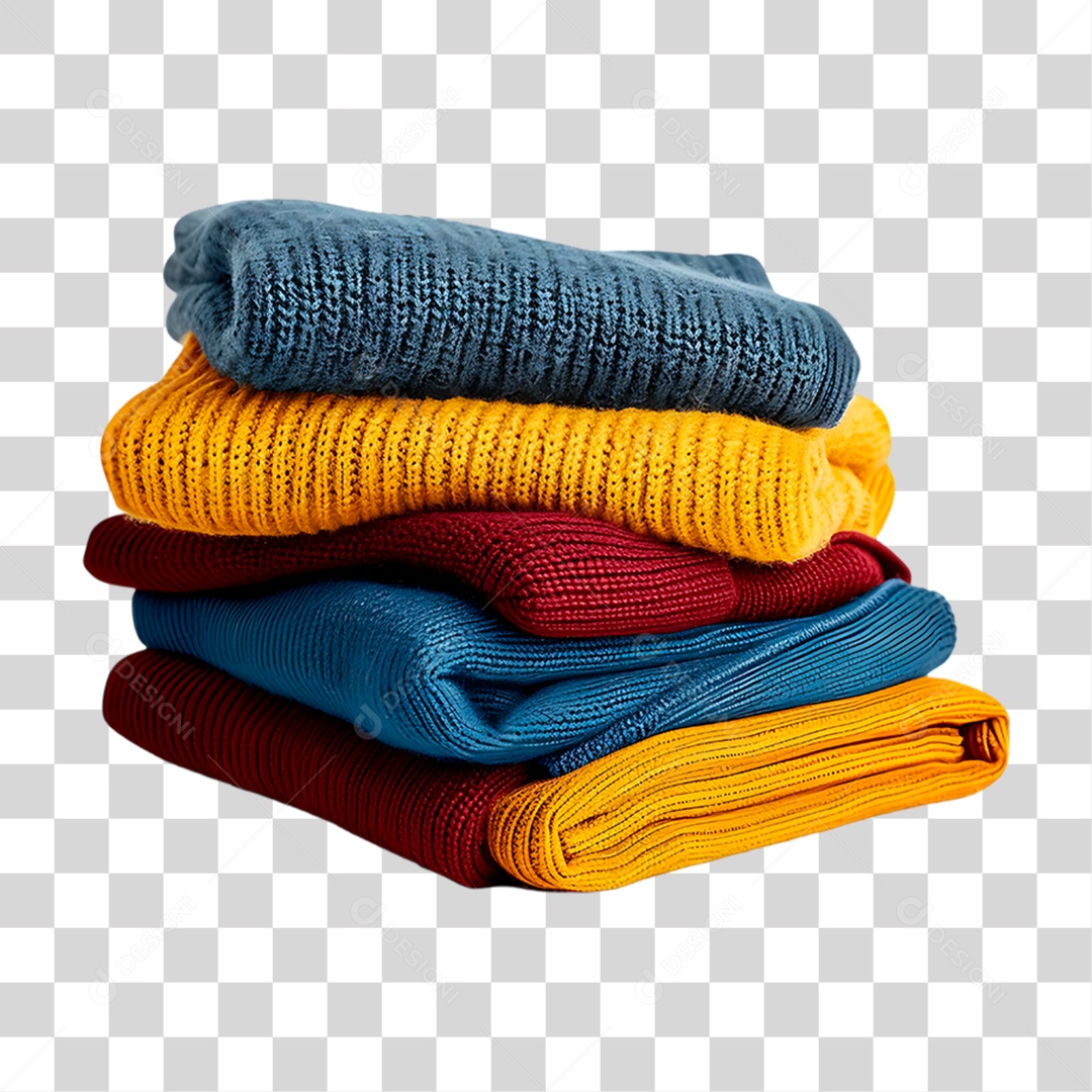 Pilha de Toalha PNG Transparente