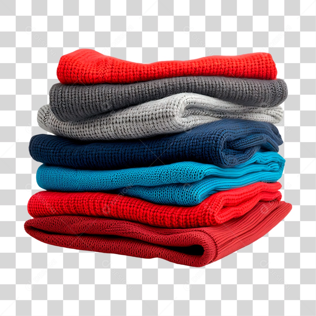 Pilha de Toalha PNG Transparente