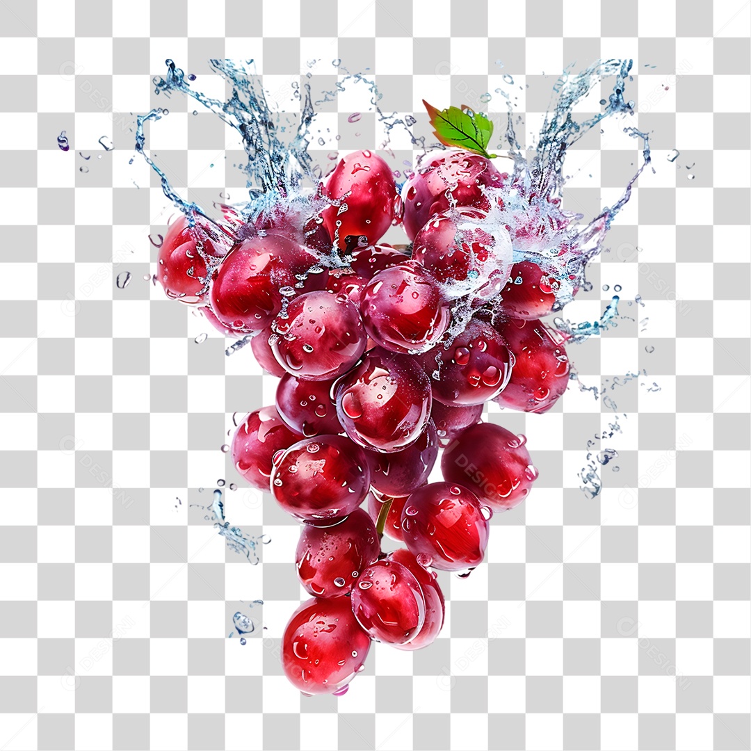Cacho de Uva PNG Transparente