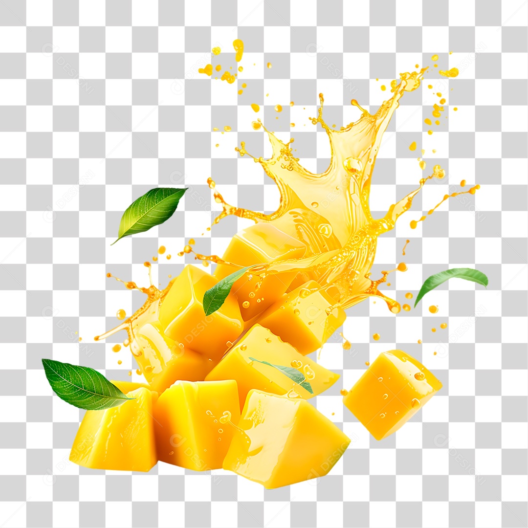 Cubo de Manga PNG Transparente