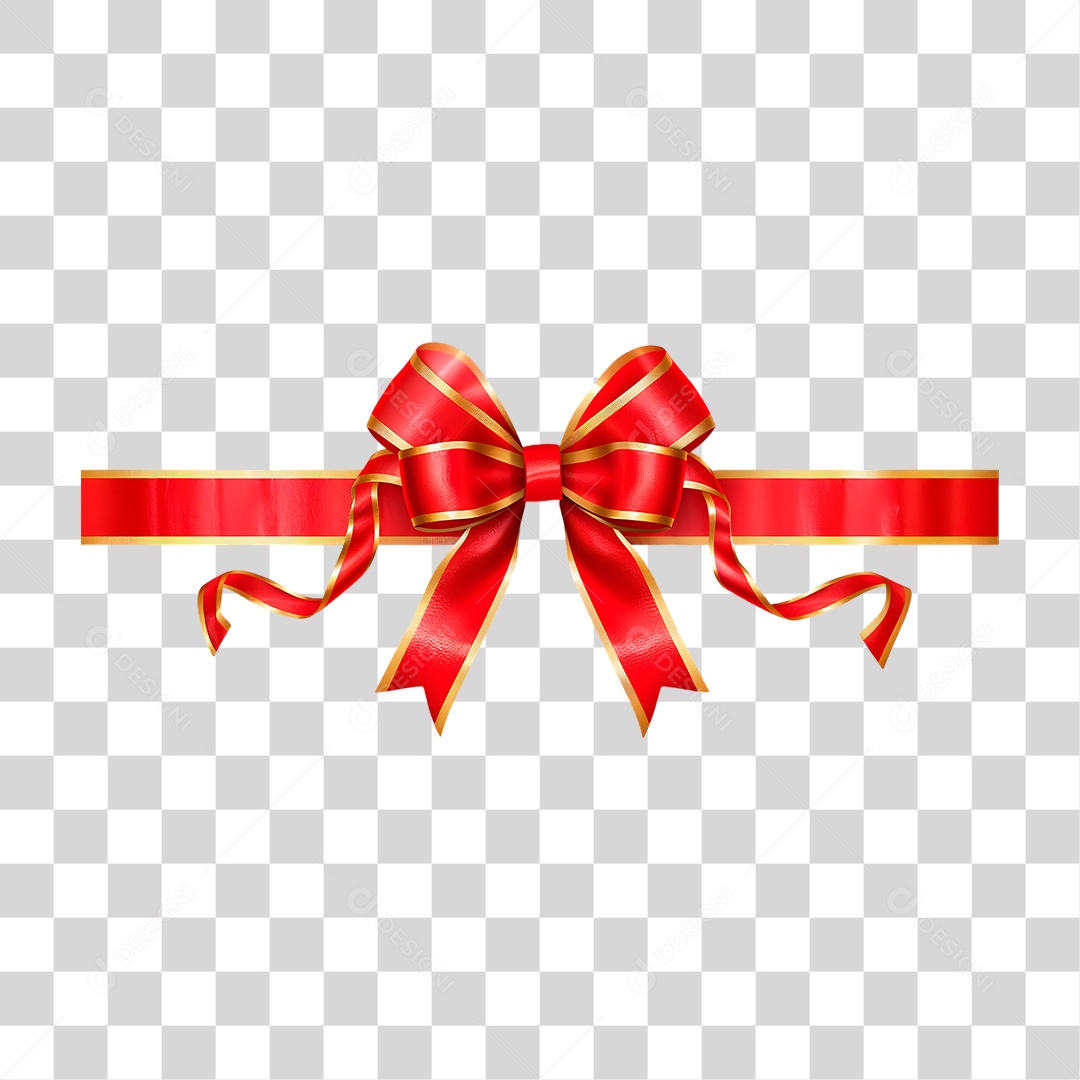 Laço Vermelho PNG Transparente