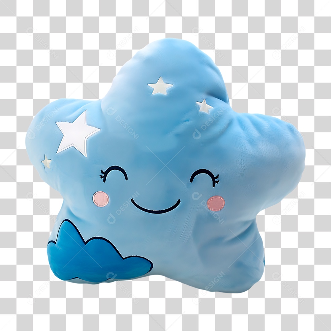 Estrela de Pelúcia PNG Transparente