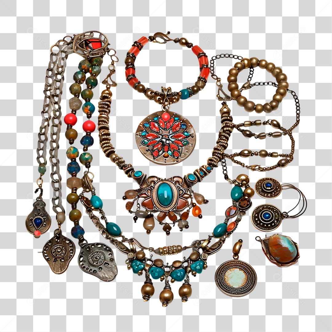 Colares Posseiras PNG Transparente