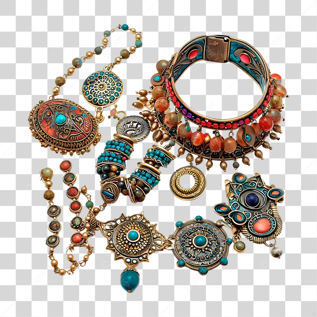 Colares Posseiras PNG Transparente