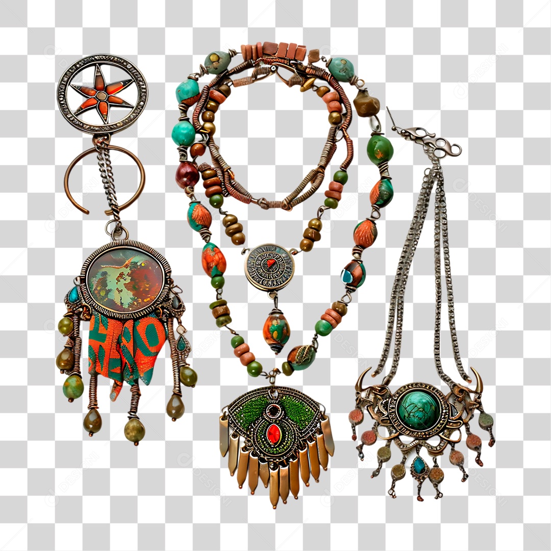 Colares Posseiras PNG Transparente