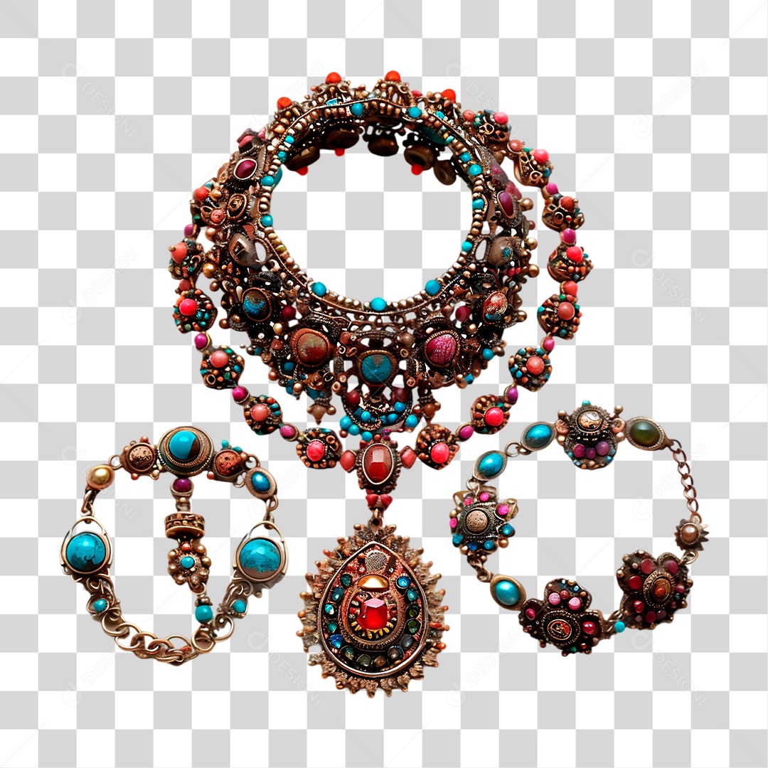 Colares Posseiras PNG Transparente