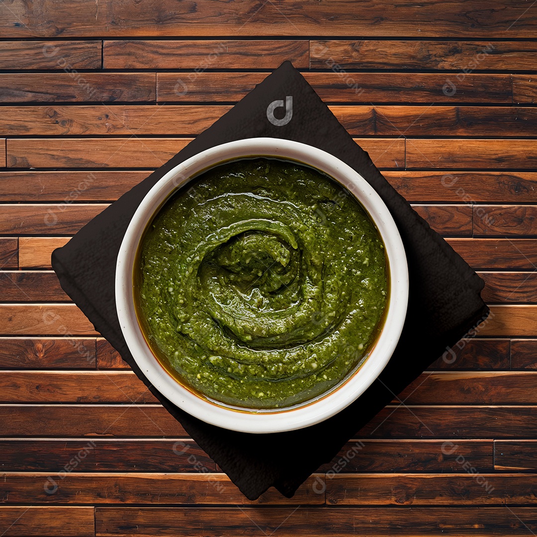 Mockup de Pote de Molhos PSD Editável