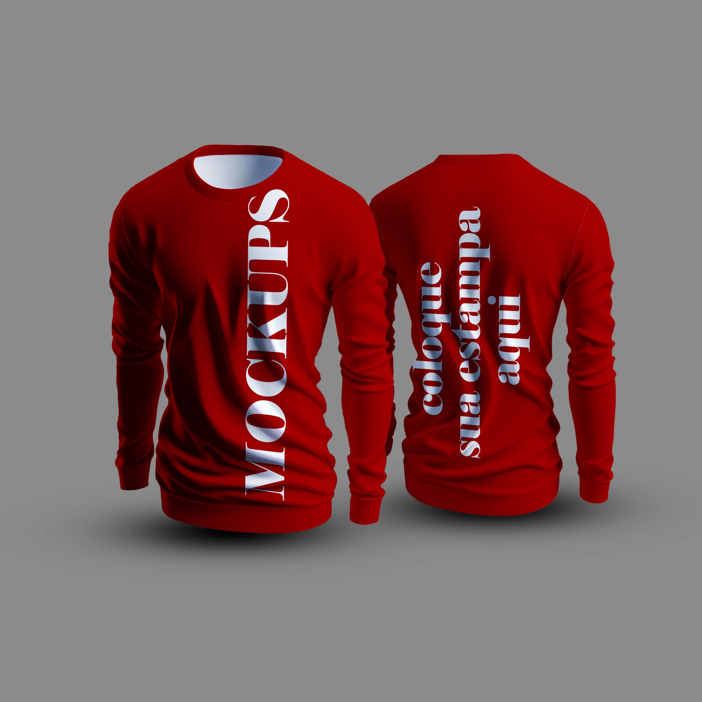 Mockup de Camisa Longa PSD Editável