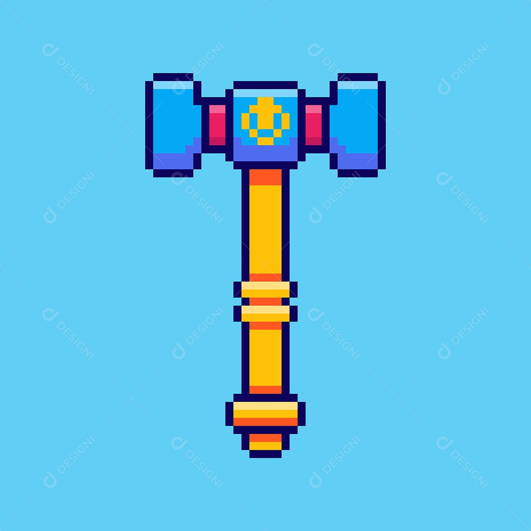 Martelo de Brinquedo Vetor EPS