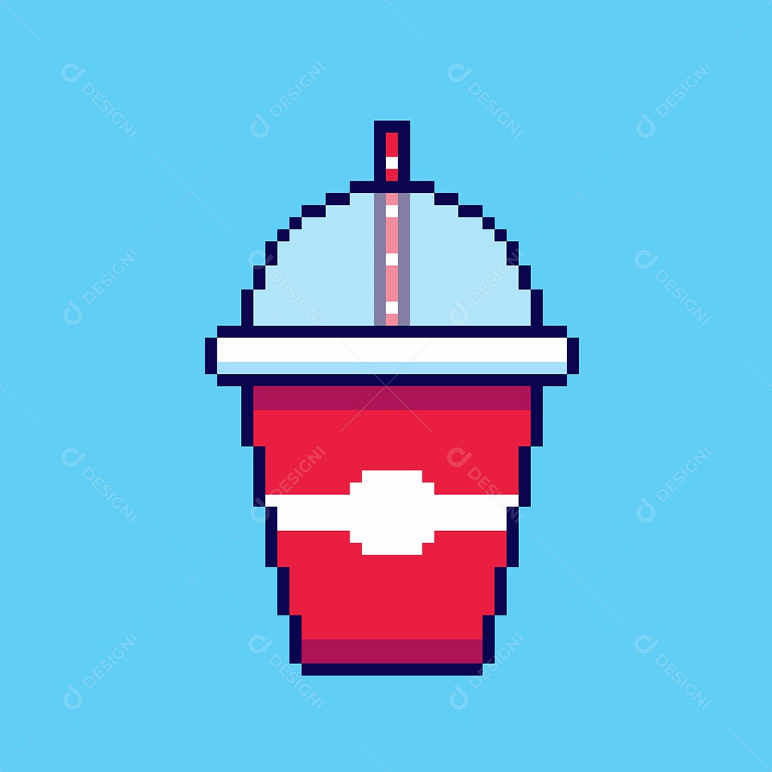 Copo para Bebida Vetor EPS