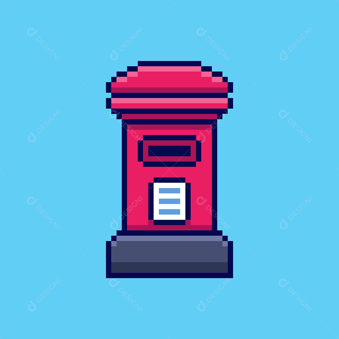 Caixa de Correio Vetor EPS