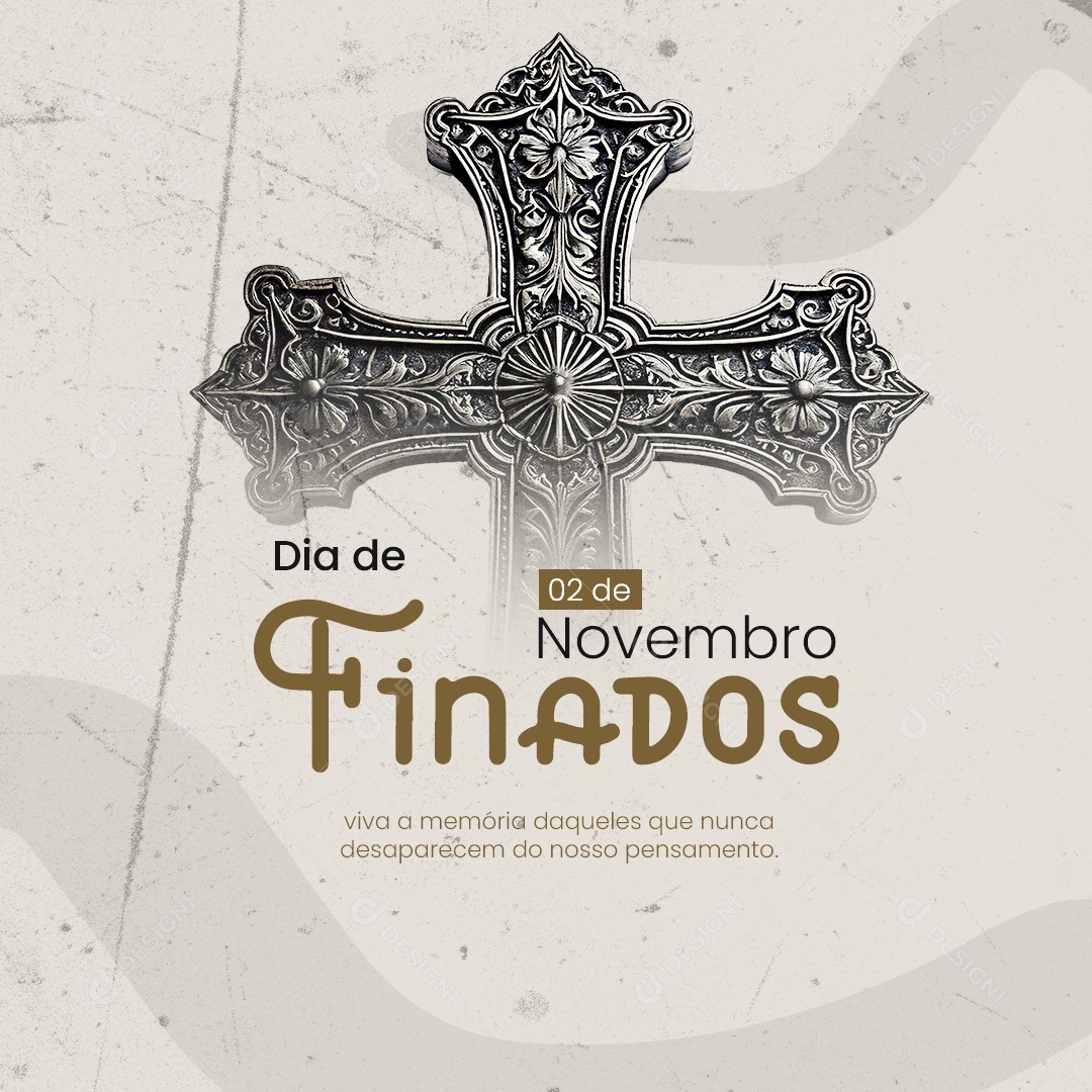 Social Media Dia de Finados 02 de Novembro PSD Editável