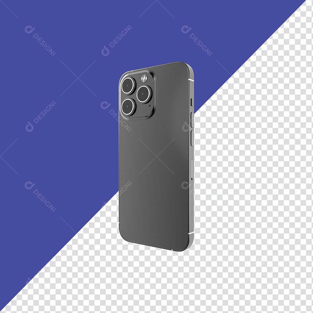 Objeto 3D Iphone Para Composição PSD
