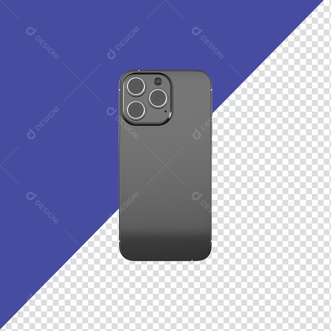 Objeto 3D Iphone Para Composição PSD