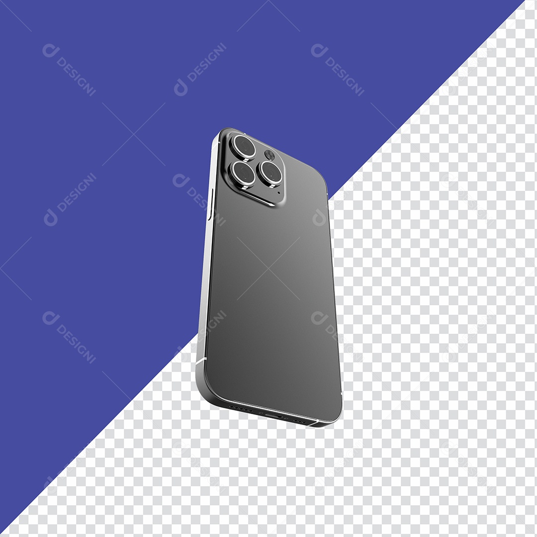 Objeto 3D Iphone Para Composição PSD