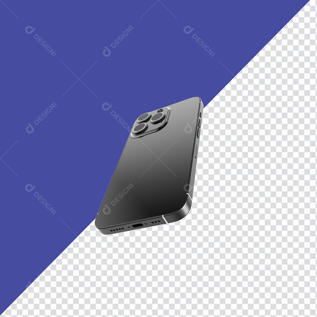 Objeto 3D Iphone Para Composição PSD