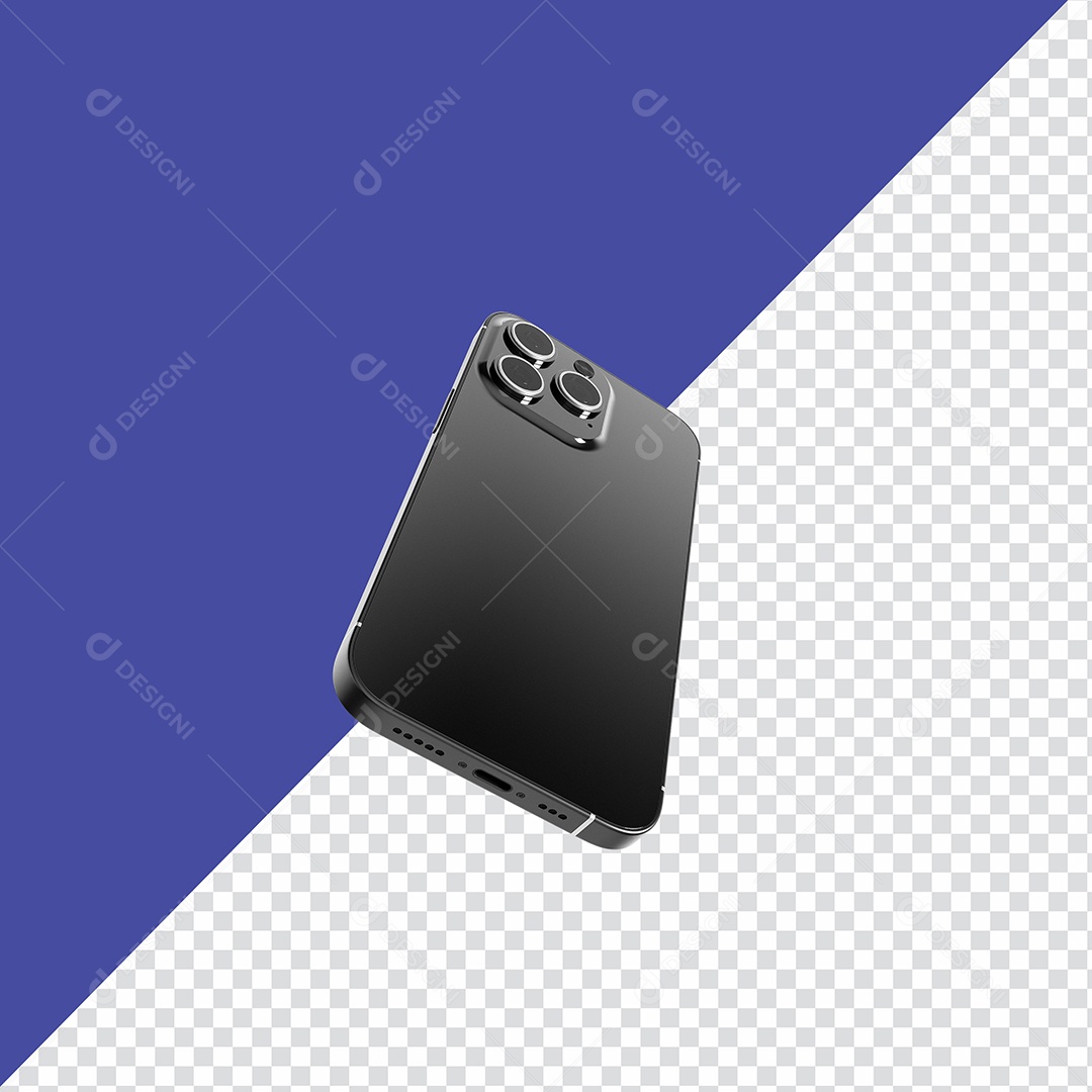 Objeto 3D Iphone Para Composição PSD