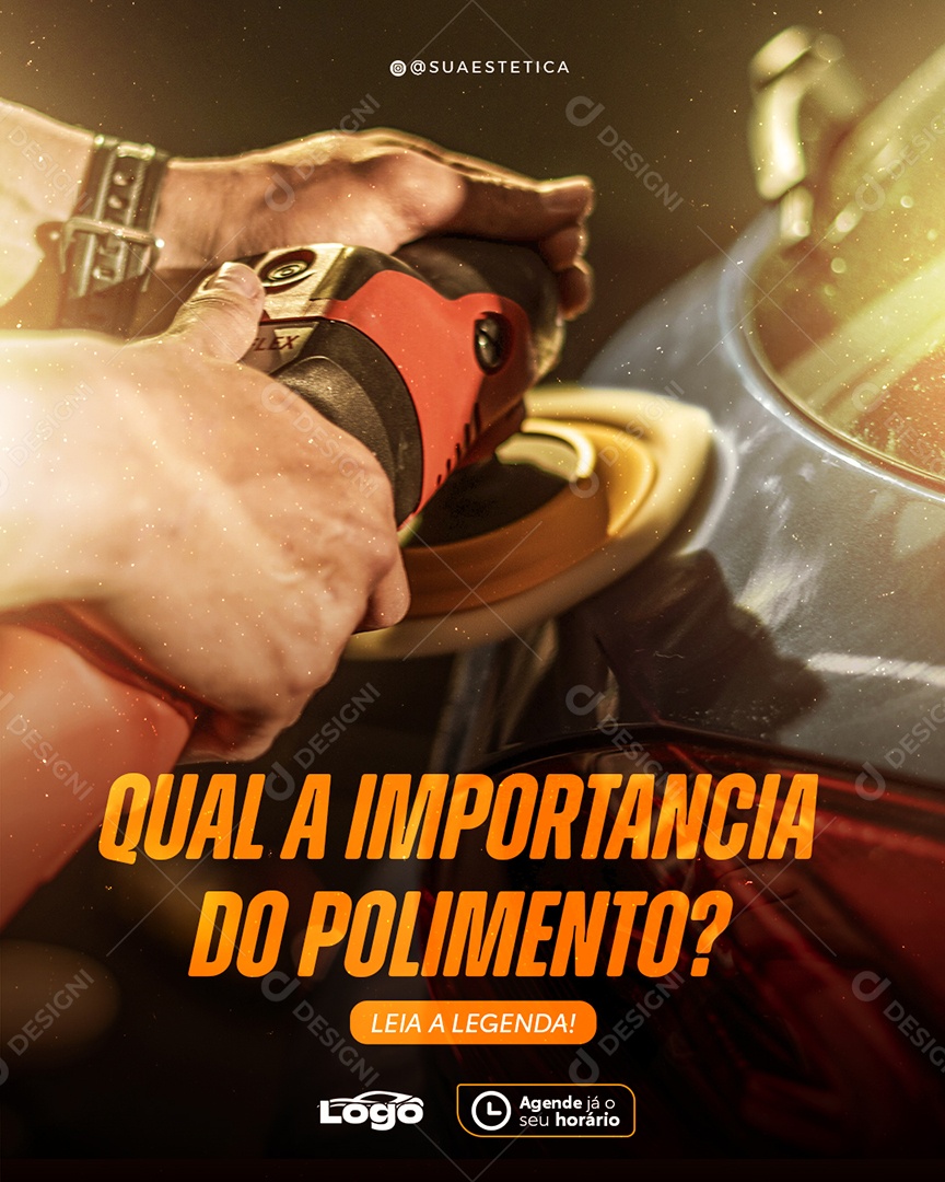 Lava Jato Qual a Importância do Polimento Social Media PSD Editável