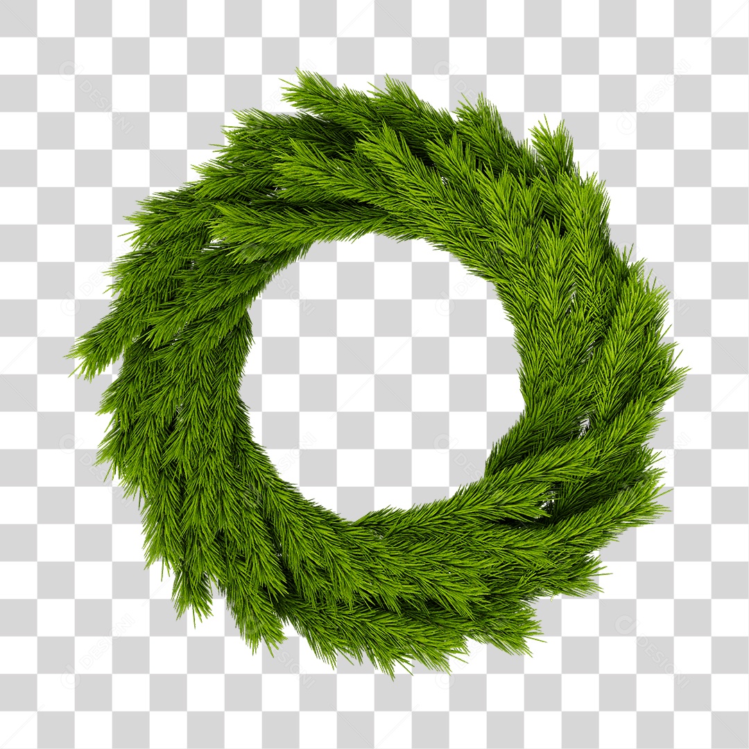 Guirlanda de Natal Enfeite Natalino PNG Transparente