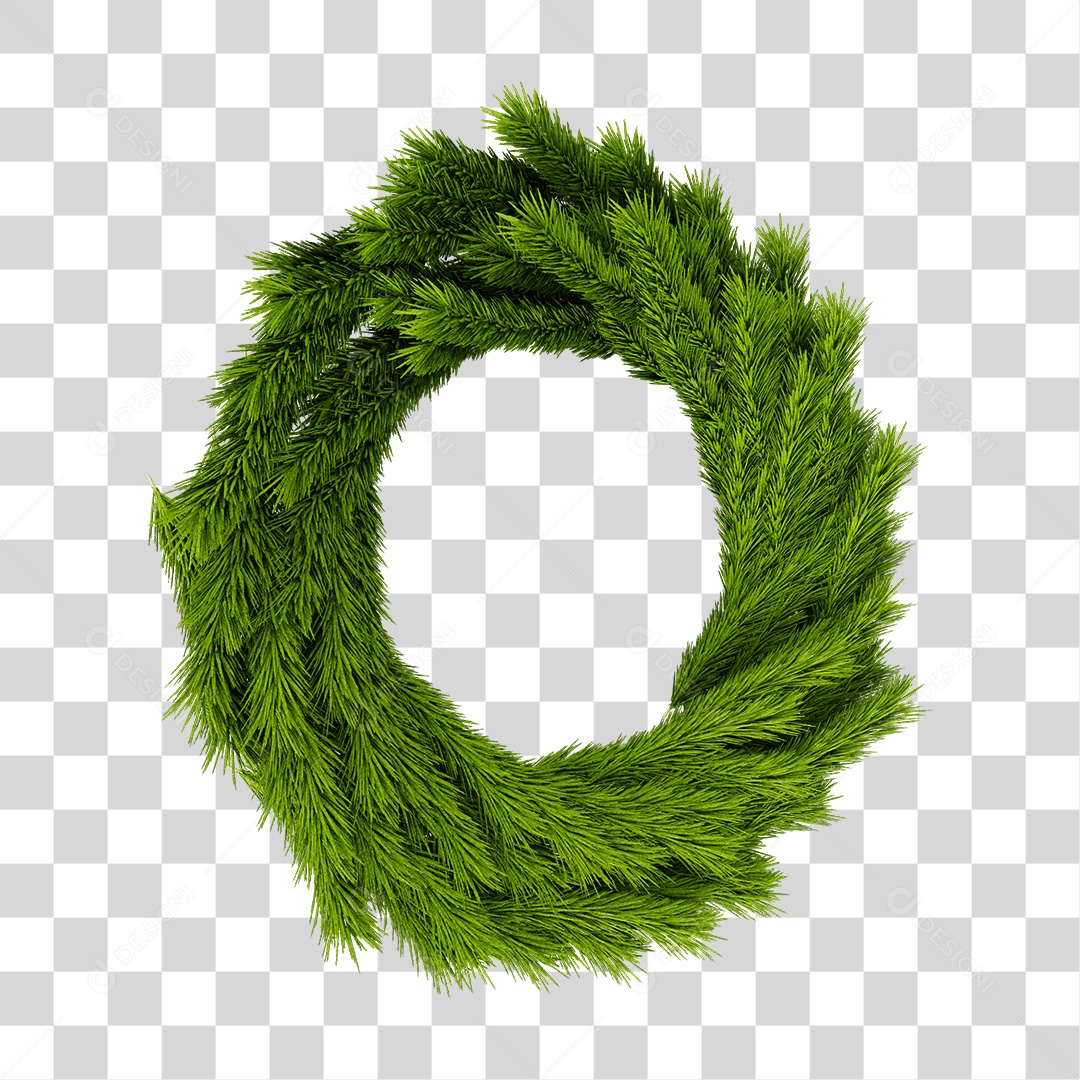 Guirlanda de Natal Enfeite Natalino PNG Transparente