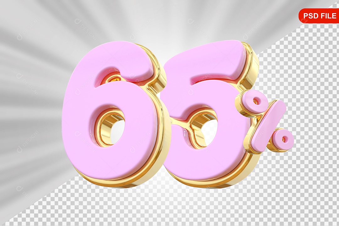 Discount 65% Colorful 3D Element For PSD Composition