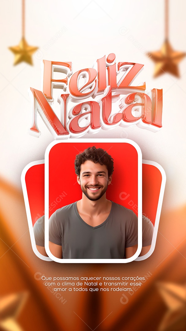 Story Feliz Natal 25 de Dezembro Alegria Social Media PSD Editável