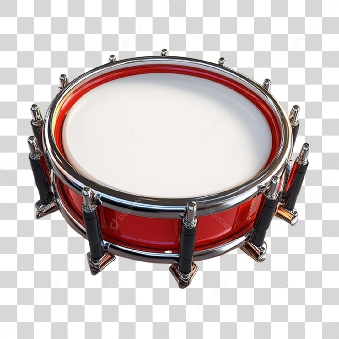Tambor Instrumento Musical PNG Transparente