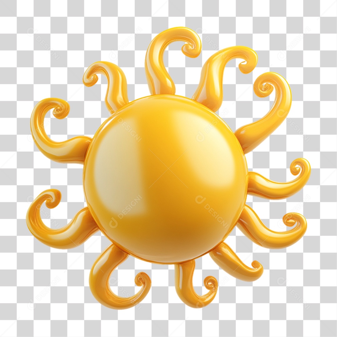 Sol Enfeites Decorações Carnaval PNG Transparente