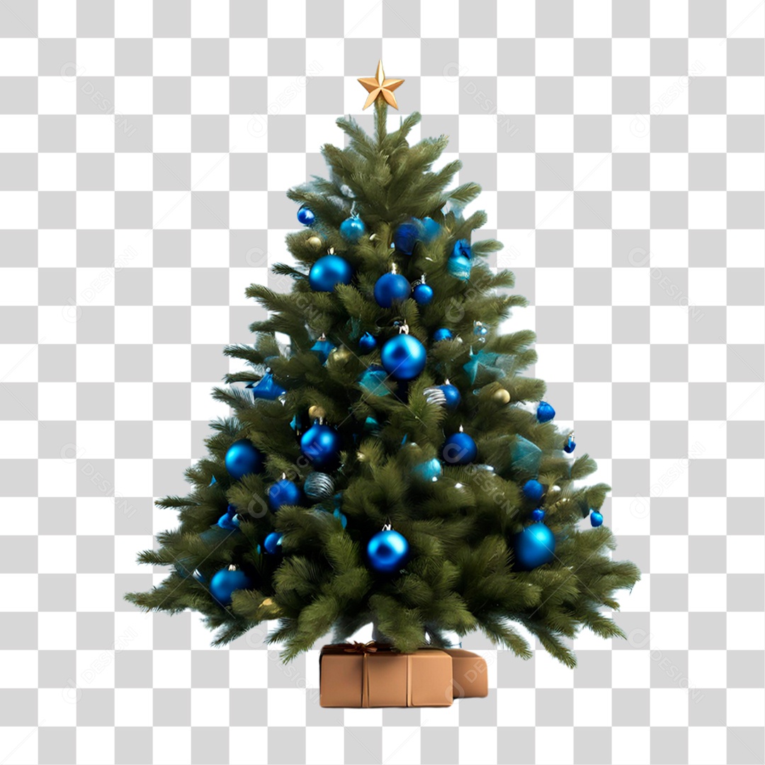Árvore Natal PNG Transparente