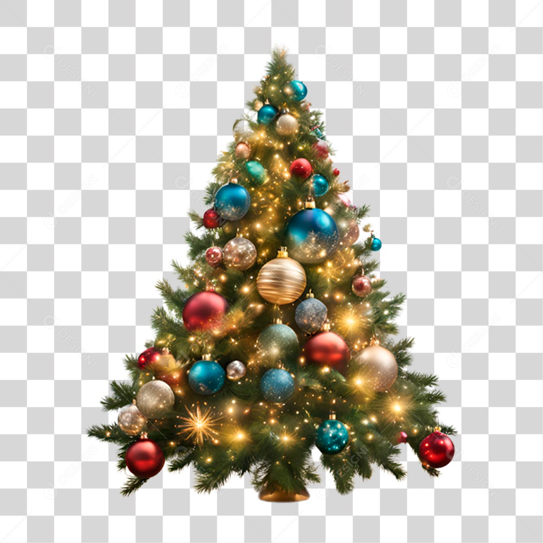 Árvore Natal PNG Transparente