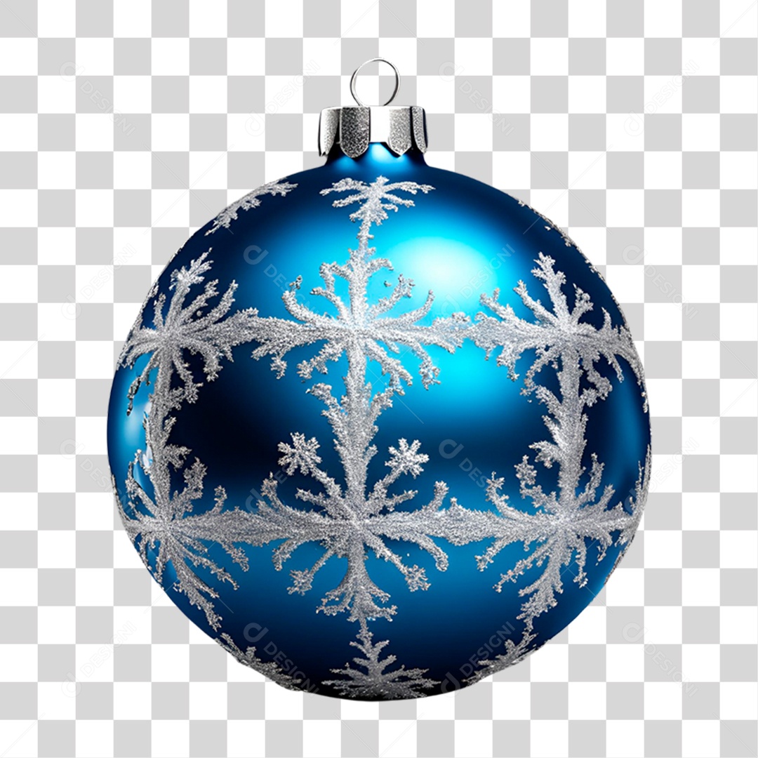 Bola de Natal PNG Transparente