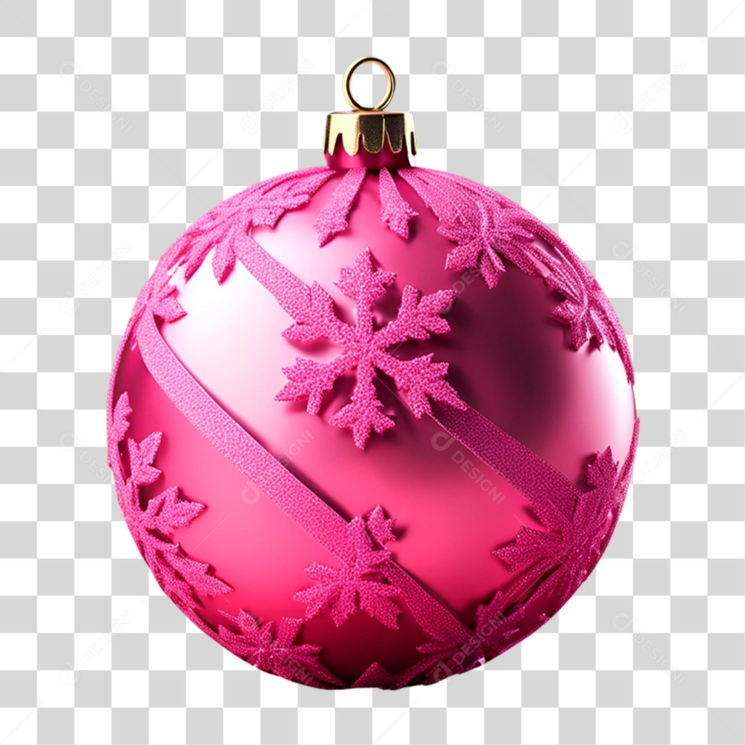 Bola de Natal PNG Transparente