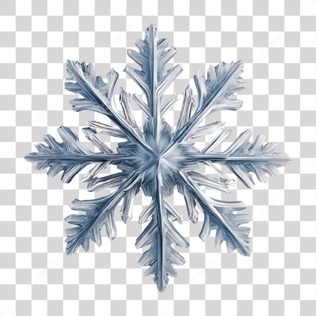 Floco de Neve PNG Transparente