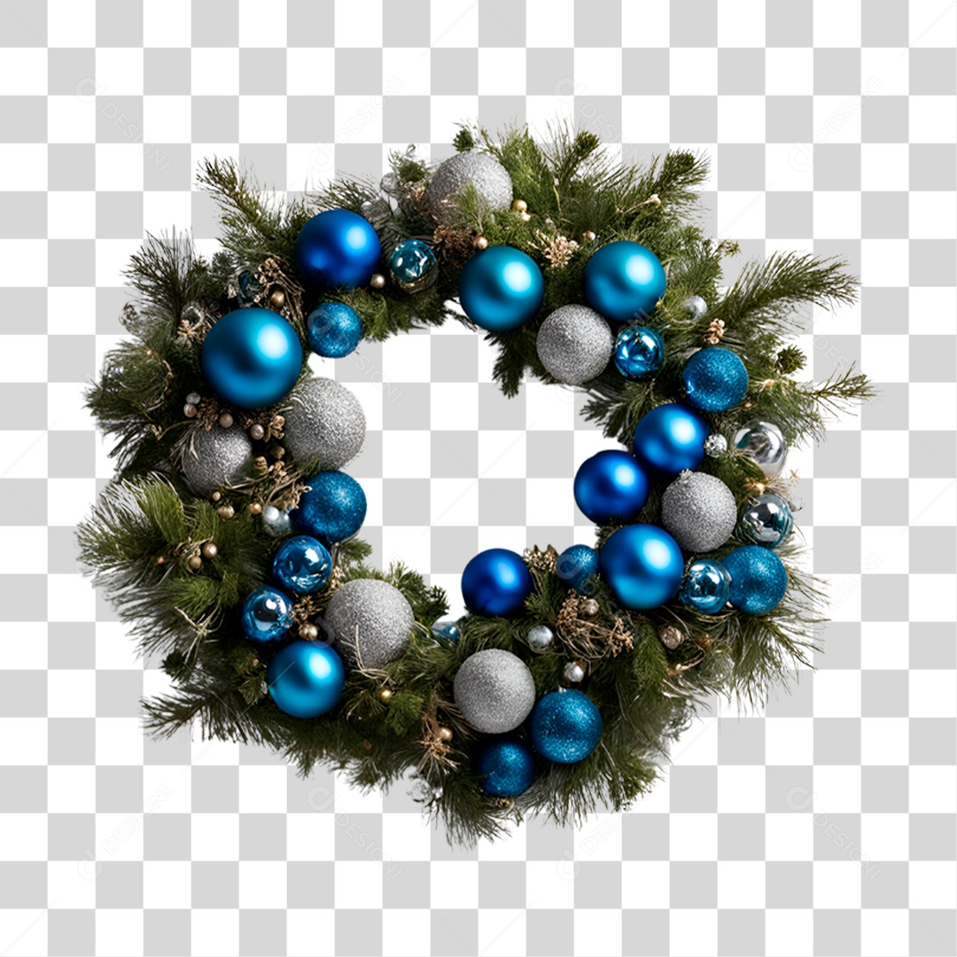 Guirlanda de Natal PNG Transparente