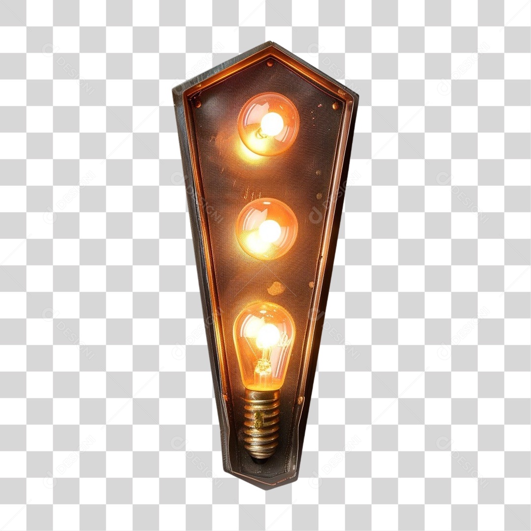 Luminárias de Metal Lâmpadas PNG Transparente
