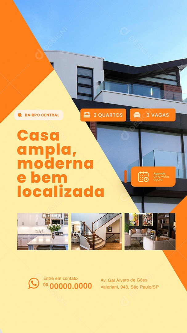 Story Imobiliária Corretora Social Media PSD Editável