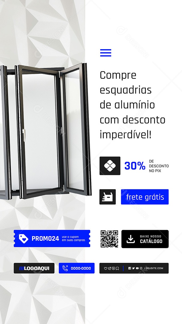 Story Gessos Compre Social Media PSD Editável