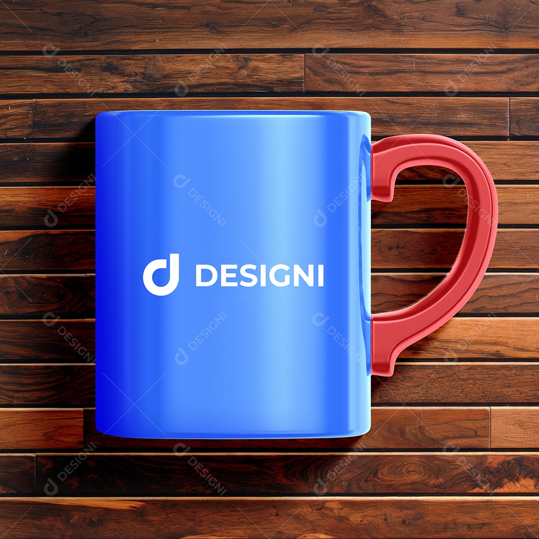 Caneca de Café Mockup PSD Editável