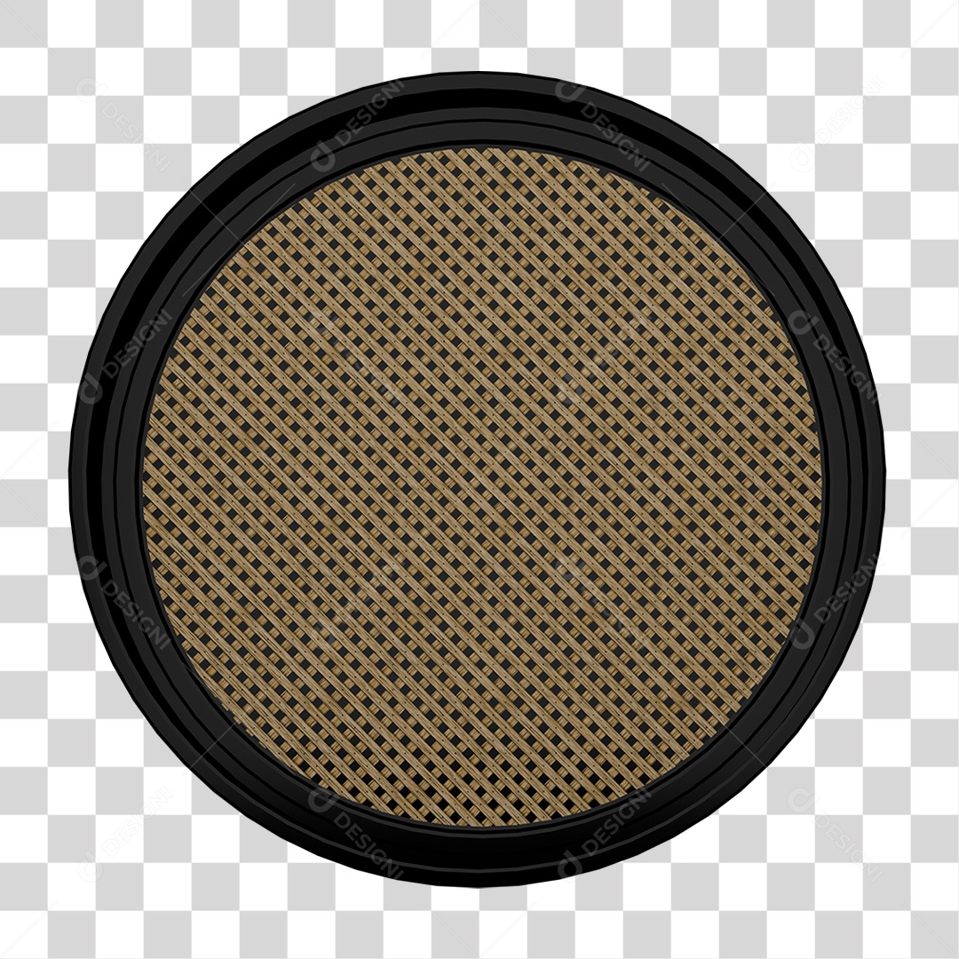 Painel com Grande de Madeira 3D PNG Transparente