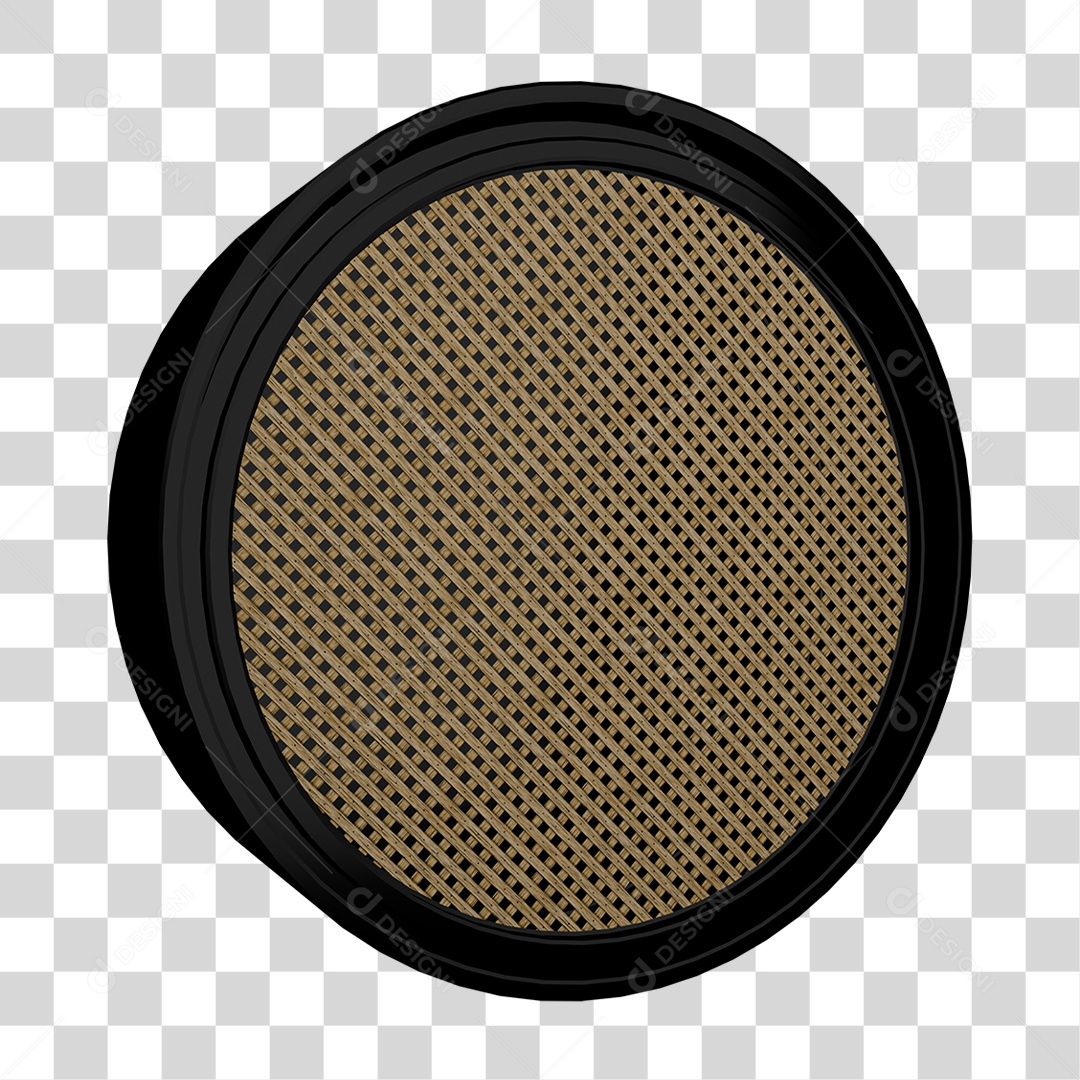 Painel com Grande de Madeira 3D PNG Transparente