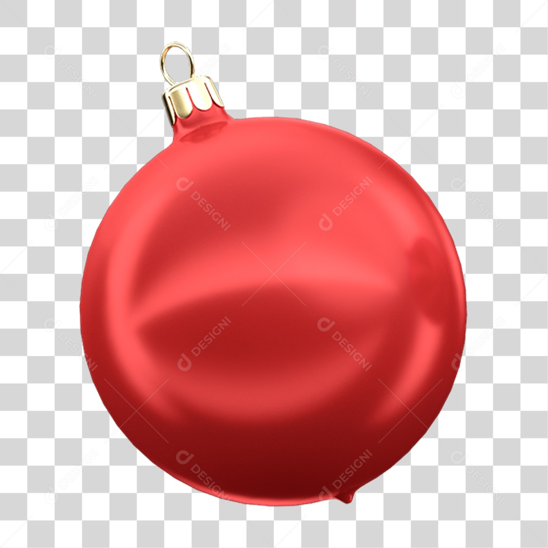 Bola Enfeite Decoração de Natal PNG Transparente