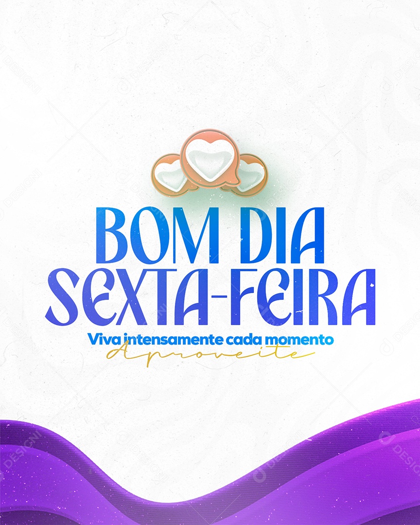 Bom Dia Sexta Social Media PSD Editável