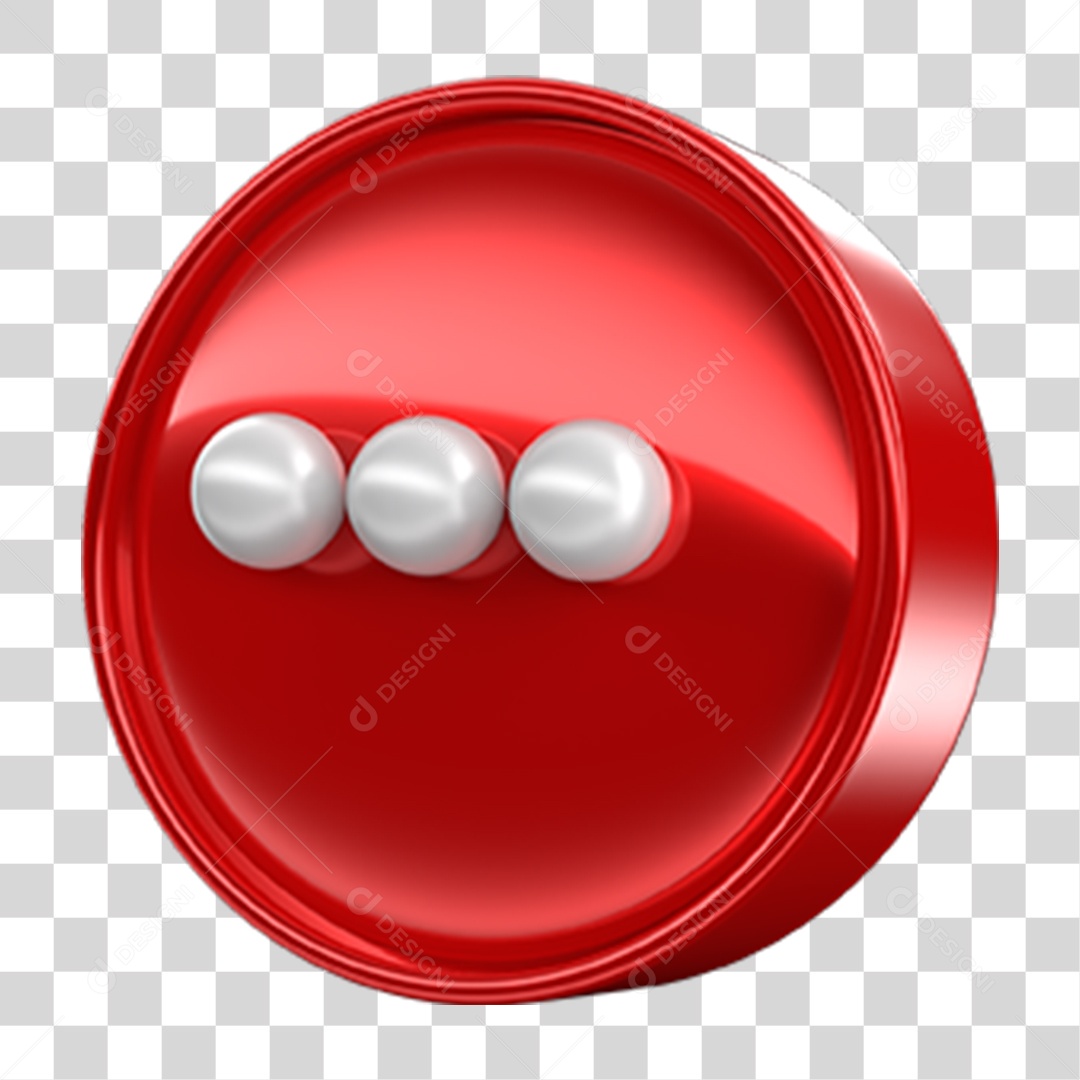 Ícone 3D Mensagem PNG Transparente