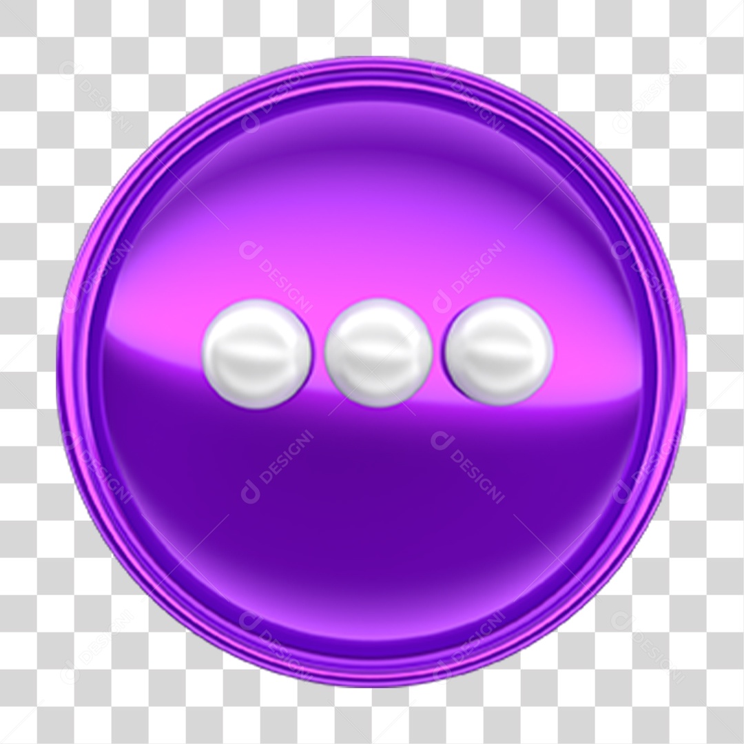 Ícone 3D Mensagem PNG Transparente