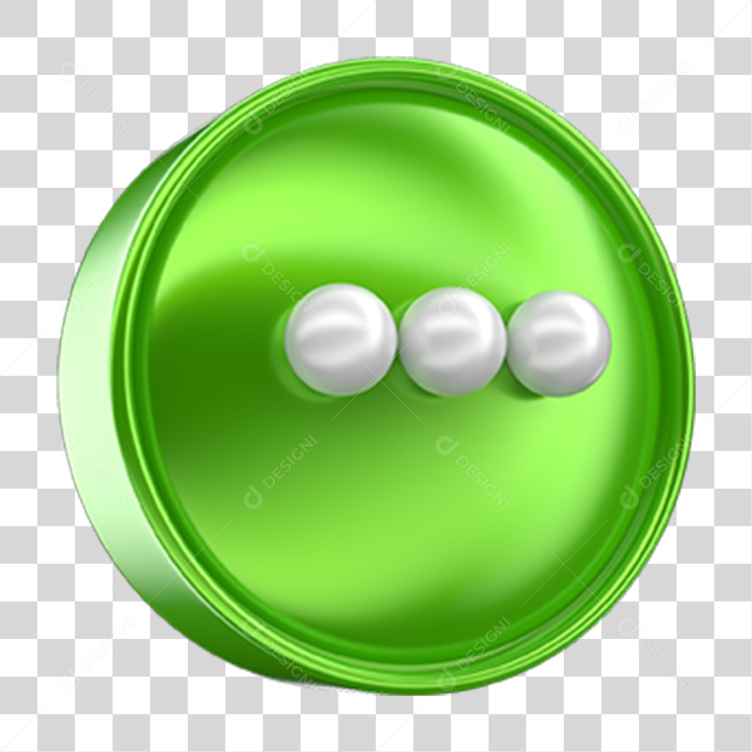 Ícone 3D Mensagem PNG Transparente