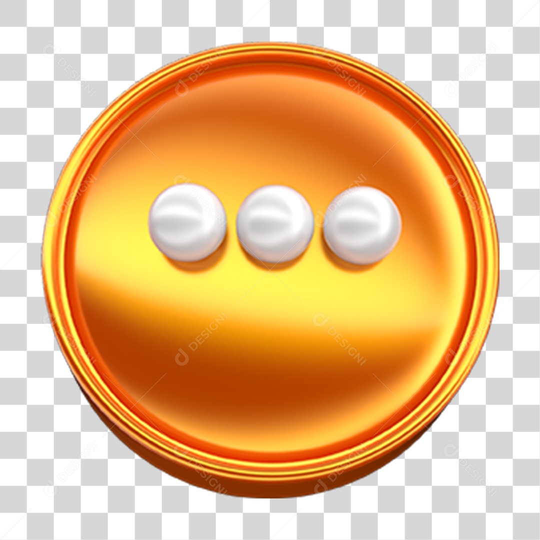 Ícone 3D Mensagem PNG Transparente